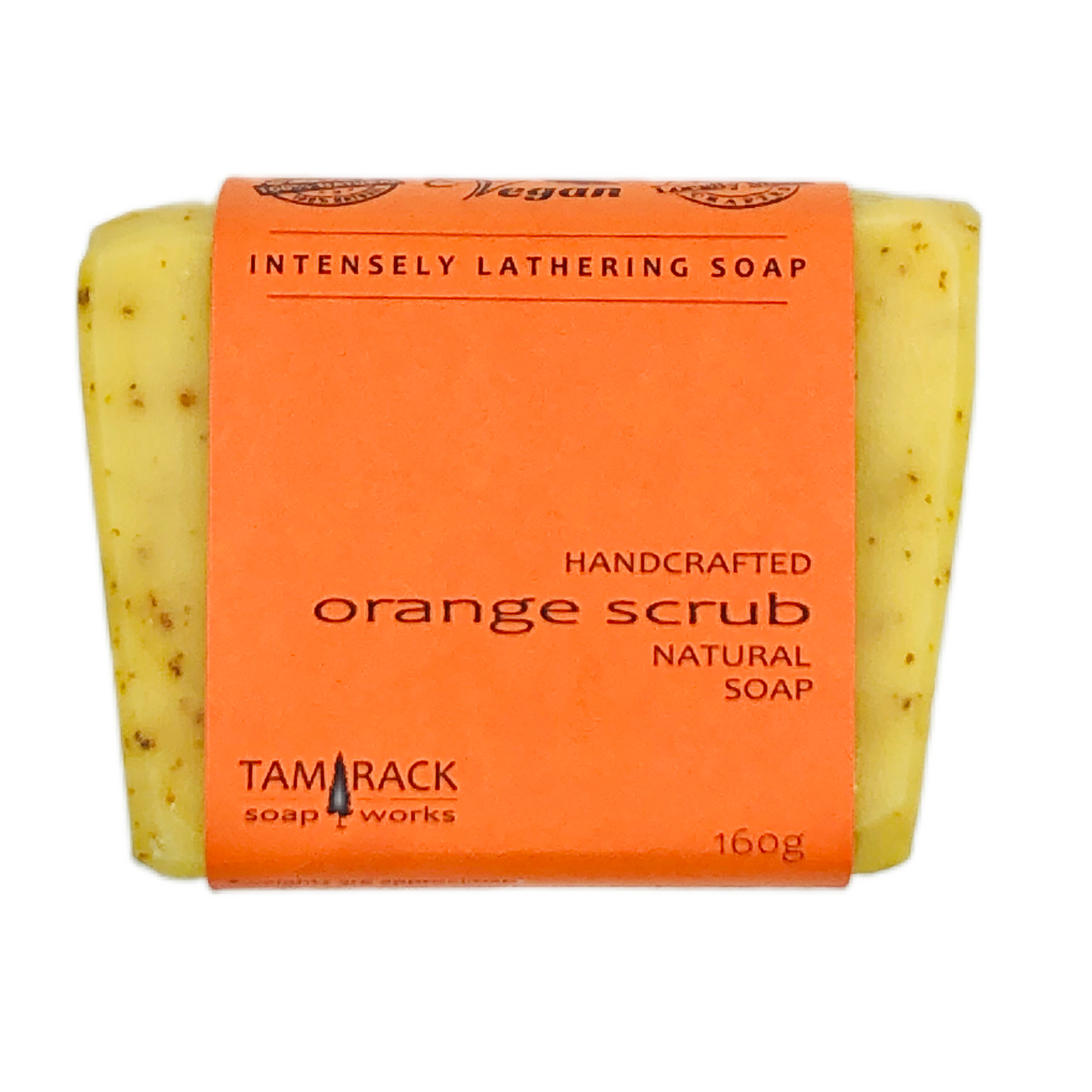 Orange Soap Bar | Intensely Lathering Soap