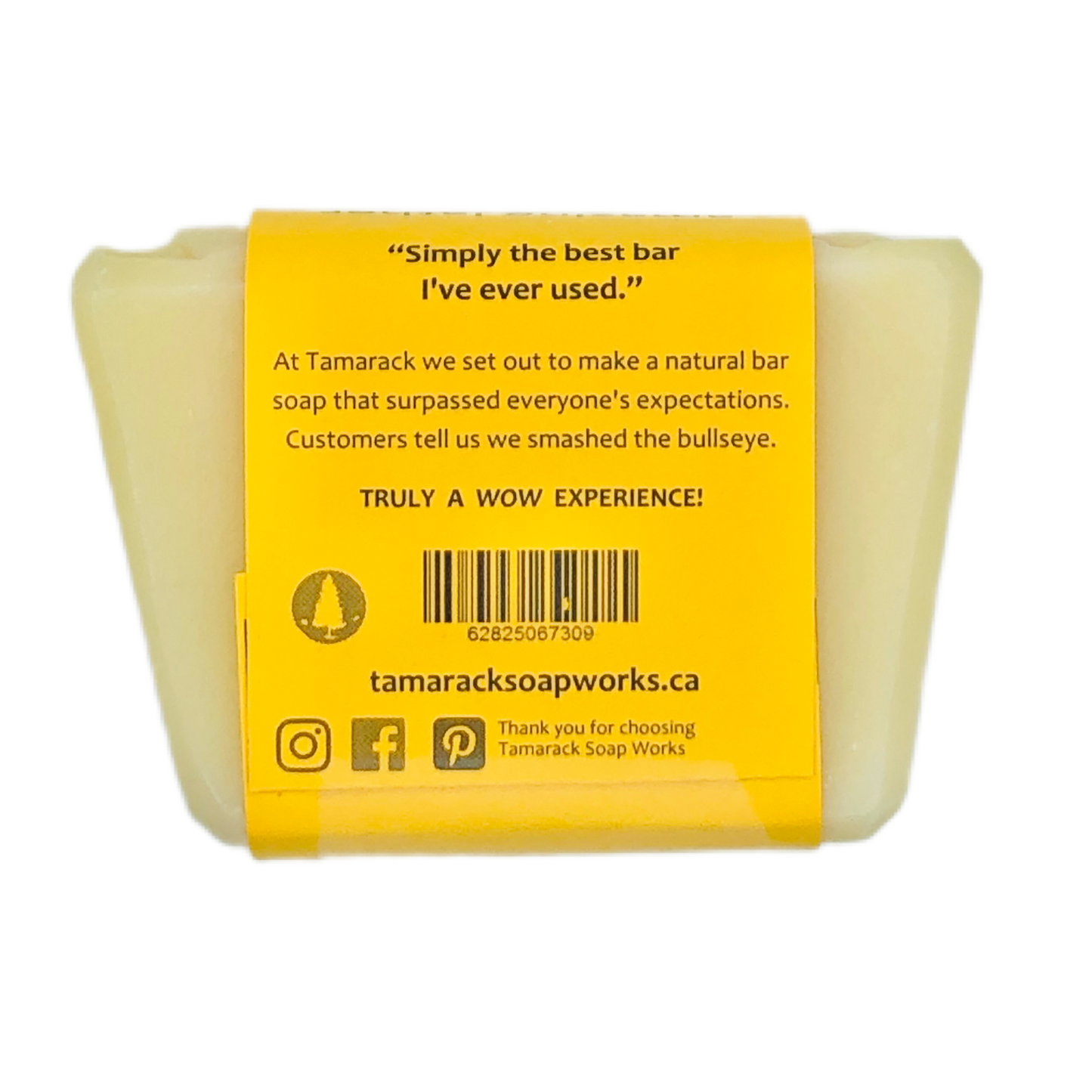 Unscented Soap Bar | Intensely Lathering Soap