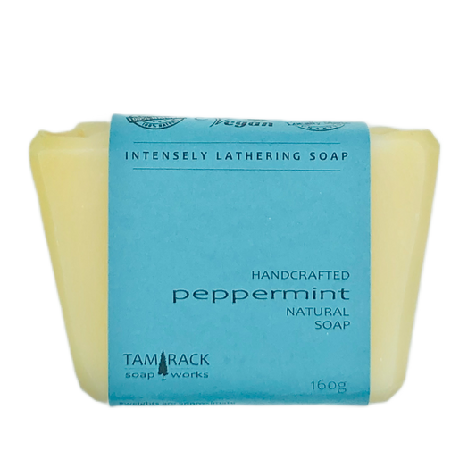 Peppermint Soap Bar | Intensely Lathering Soap