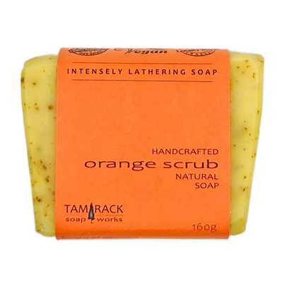 Orange Soap Bar | Intensely Lathering Soap