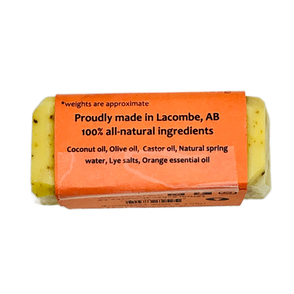 Orange Soap Bar | Intensely Lathering Soap