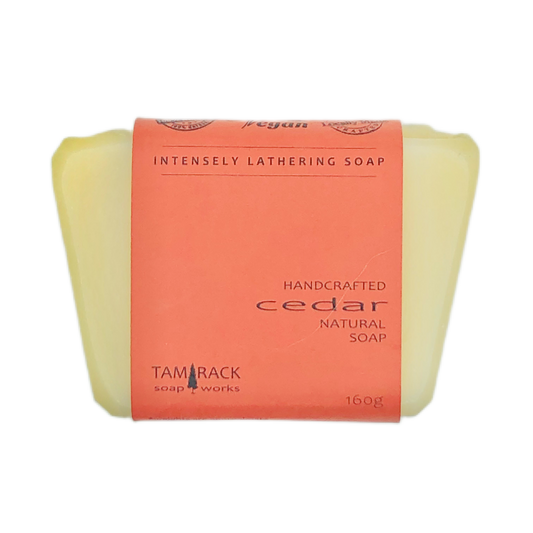 Red Cedar Soap Bar | Intensely Lathering Soap